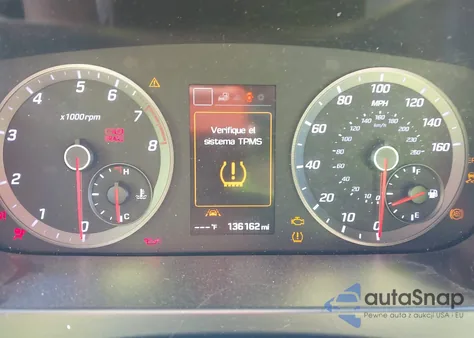 2015 Hyundai Sonata Sport 2.0T z USA, uszkodzony, nr VIN 5NPE34AB9FH084447